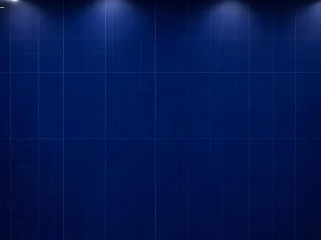Broadcast LED studio backdrop