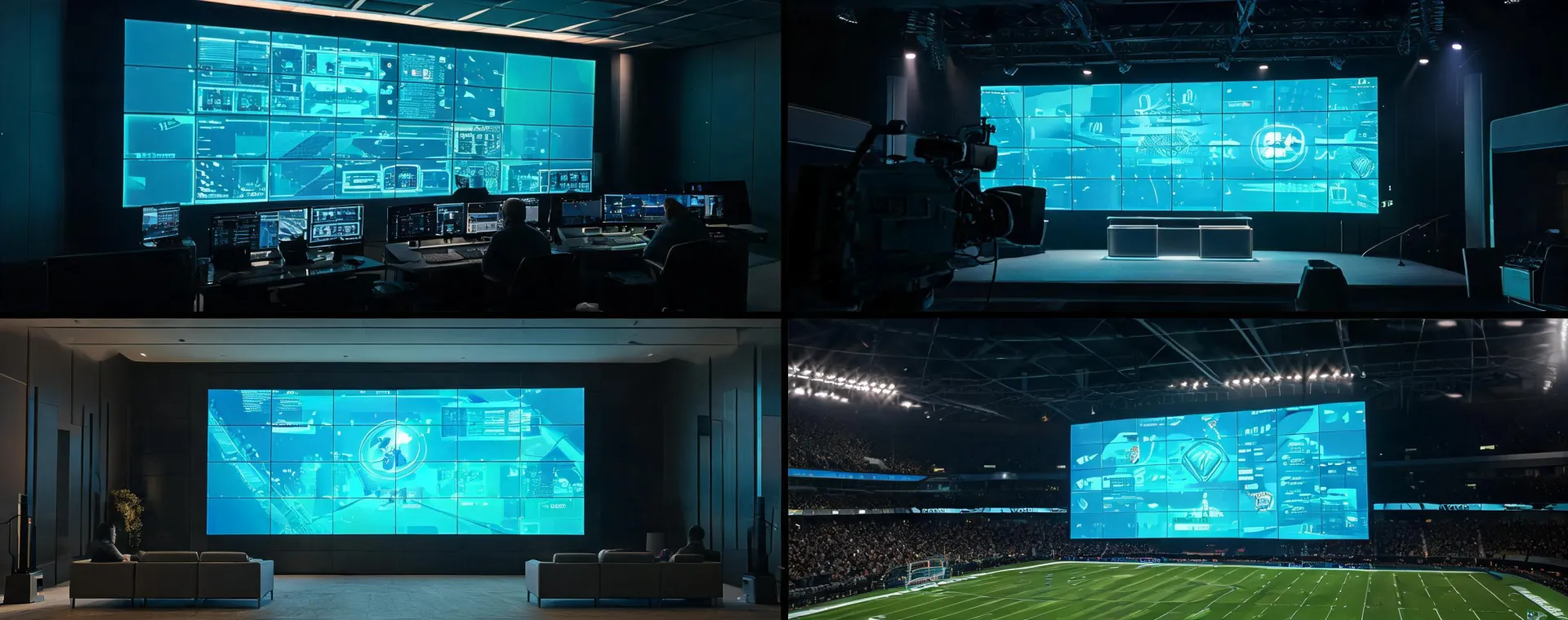 Barco LED walls across control room and venue applications